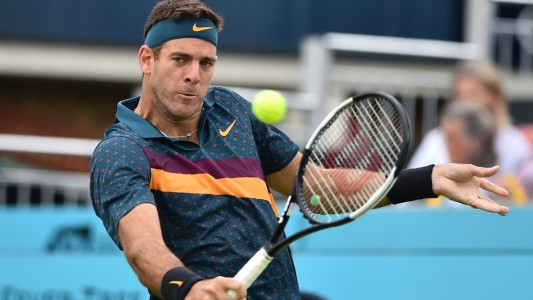 Camino a Wimbledon, Del Potro venció a Shapovalov y pasó a octavos en Queen´s