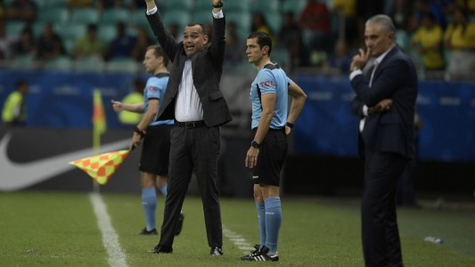 "Qué viva el VAR": el festejo del DT de Venezuela por el empate y los goles anulados a Brasil