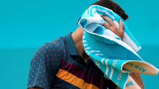 Del Potro se fracturó la rodilla y volverá a ser operado