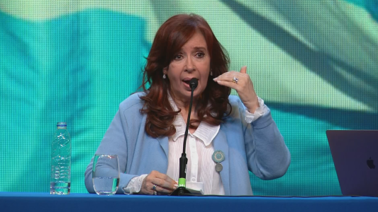 CFK: "La última vez que estuve en Rosario no estaba el FMI"