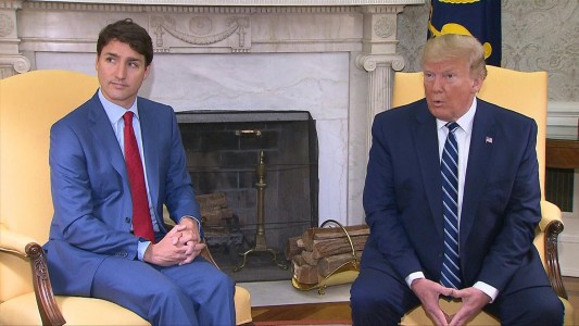 Trump y Trudeau buscan acuerdo comercial con México