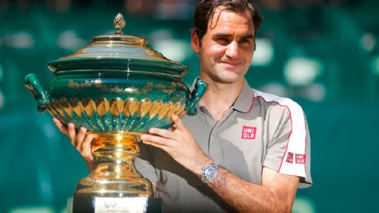 Histórico: Roger Federer conquista por décima vez el torneo de Halle