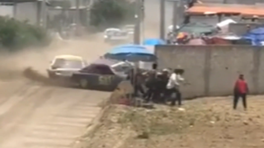 Mortal accidente en carrera de autos en México
