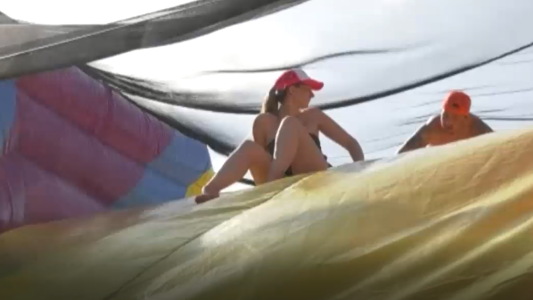 Castillo inflable sólo para adultos