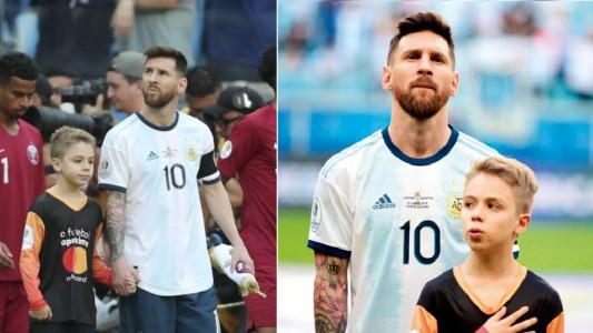 Estuvo con Messi y contó qué hace el capitán argentino durante el himno