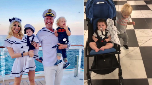 Peligro: Mirko se convirtió en niñero del hijo de Vicky Xipolitakis