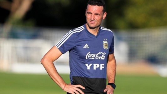 Scaloni confirmó que el "Kun" Agüero será titular ante Brasil