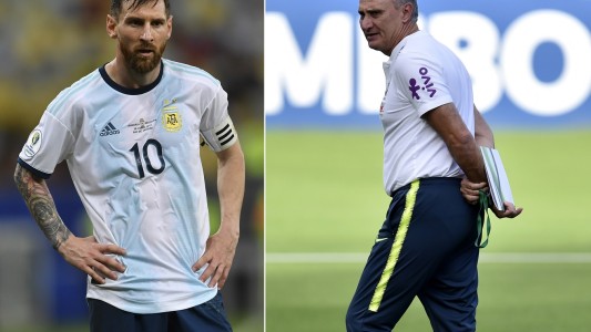 El DT de Brasil admitió que no duerme bien: "No se puede anular a Messi"