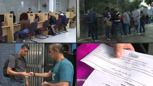 Hay 13 millones de desempleados en Brasil