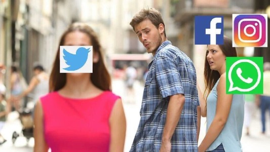 Se cayeron WhatsApp, Instagram y Facebook: todos los memes en Twitter