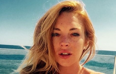 Lindsay Lohan cumplió 33 años y lo festejó con una foto desnuda en Instagram