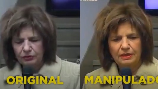 Falso video de Patricia Bullrich: "Vino de gente ligada al narcotráfico"