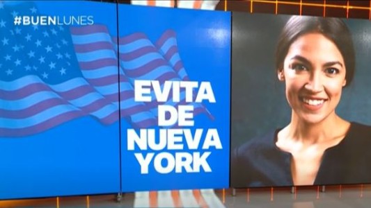 Trump comparó a Alexandria Ocasio-Cortez con Eva Perón