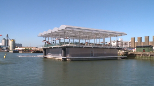 Así es la primera huerta flotante del mundo