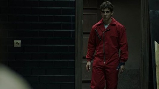 El particular video que compartió uno de los actores de "La casa de papel"