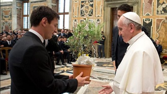 Messi ganó el balón educativo de Scholas