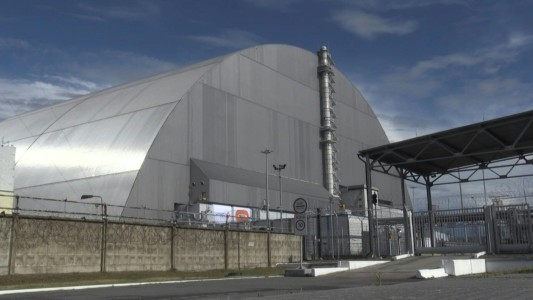 Chernobyl: así es la cúpula gigante que cubre el reactor accidentado