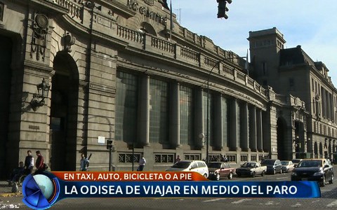 Día de paro y piquetes