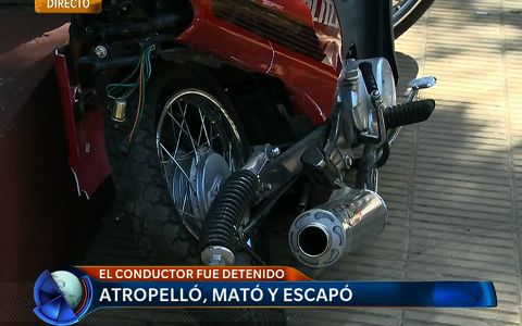 Atropelló, mató y escapó