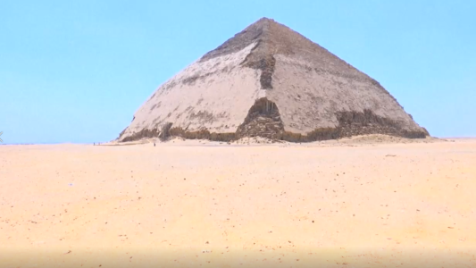 Mirá la nueva pirámide que se puede visitar en Egipto