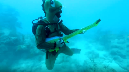 Música para corales: un festival bajo el agua