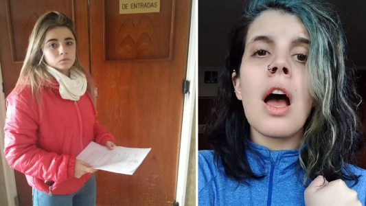Denunciaron a la chica que grabó una versión feminista del Himno  Argentino