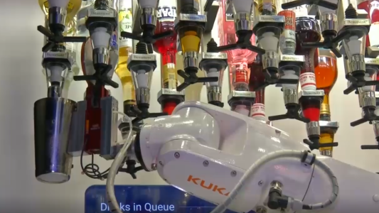 Robot, un Martini seco por favor