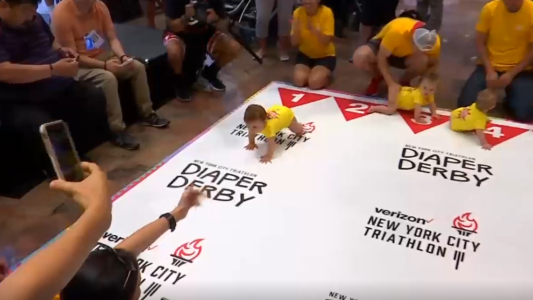 Bebés que ya están en carrera