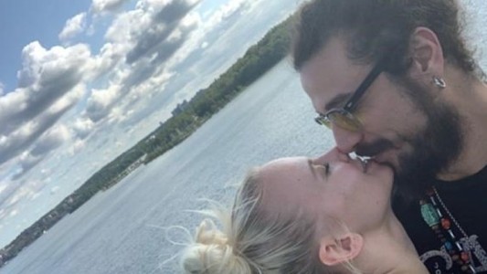 Daniel Osvaldo presentó a su nuevo amor: una joven sueca