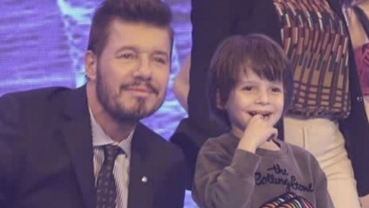 El genial video del hijo de Tinelli cantando trap