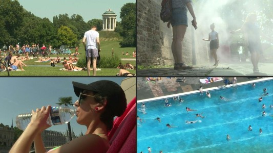 Insoportable ola de calor sofoca a Europa