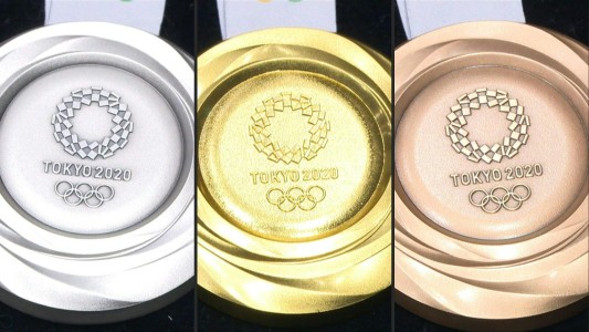 Así son las medallas ecológicas para los Juegos Olímpicos de Tokio 2020