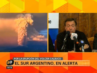 Alerta en el sur por las cenizas del Calbuco