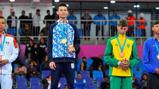 Panamericanos: Lucas Guzmán oro en Taekwondo y el recuerdo de su madre