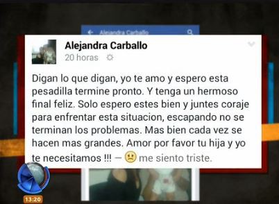 La mujer del taxista pide que se entregue