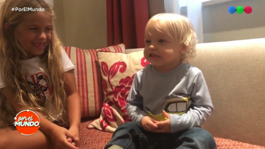 El desopilante reencuentro entre Mirko y la hija de Evangelina Anderson