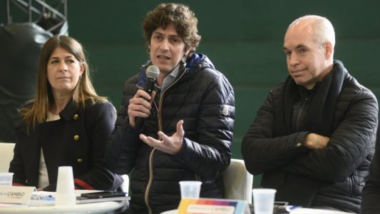 En campaña: Rodríguez Larreta y Lousteau estuvieron en Liniers
