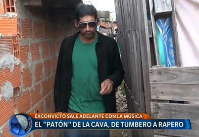 El "Patón" de Villa La Cava: de tumbero a rapero