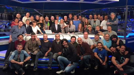 El primero de mayo en Telefe Noticias