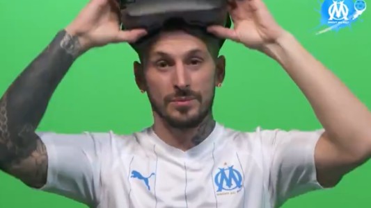 Video de realidad virtual: así presentó el Olympique a Benedetto