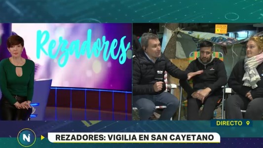 Rezadores: en la vigilia de San Cayetano