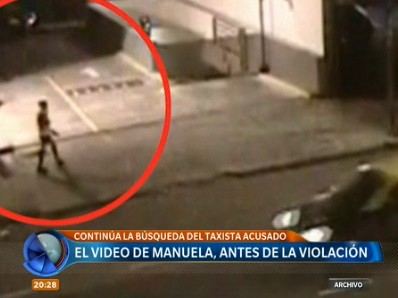 Video ratifica el relato de la joven violada por un taxista