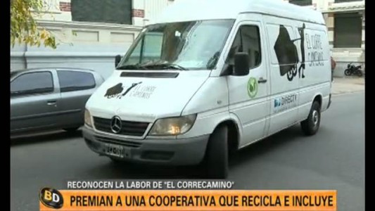 Premian a la cooperativa El Correcamino que recicla e incluye