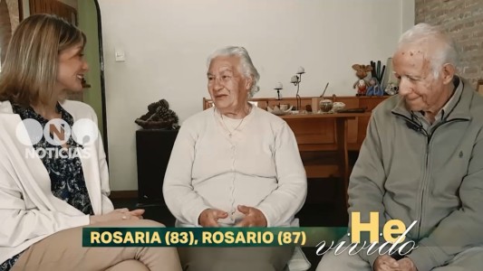"He Vivido": la historia de Rosaria y Rosario