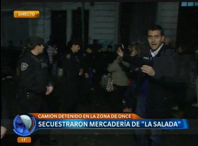 Secuestraron mercadería de "La Salada"