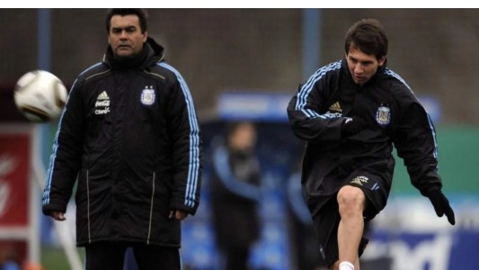 El mensaje de Messi para despedir al "Tata" Brown