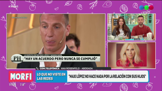 Zaira Nara cruzó a Maxi López: "El que quiere ver a sus hijos no va a la tele a pedirlo"