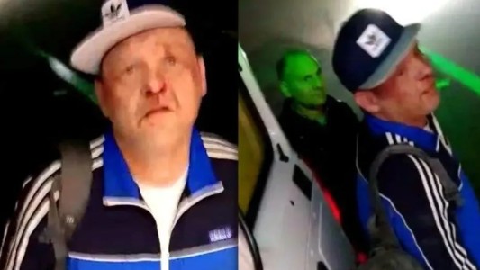 La primera foto del Pepo preso tras el accidente en la ruta