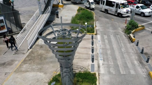 Así son los "árboles artificiales" para absorber la contaminación