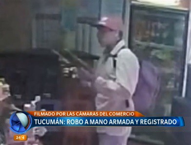 Video: asalto a mano a armada en Tucumán